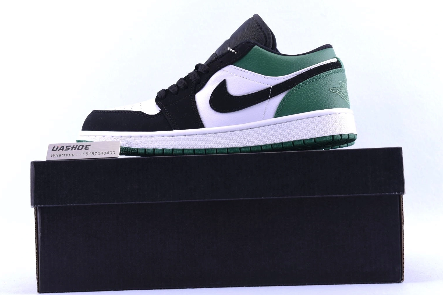 Black White 553558-113 1 Jordan Mystic  Low Green 1210